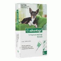 Advantage for Dogs (0-4kg) 4 pippets